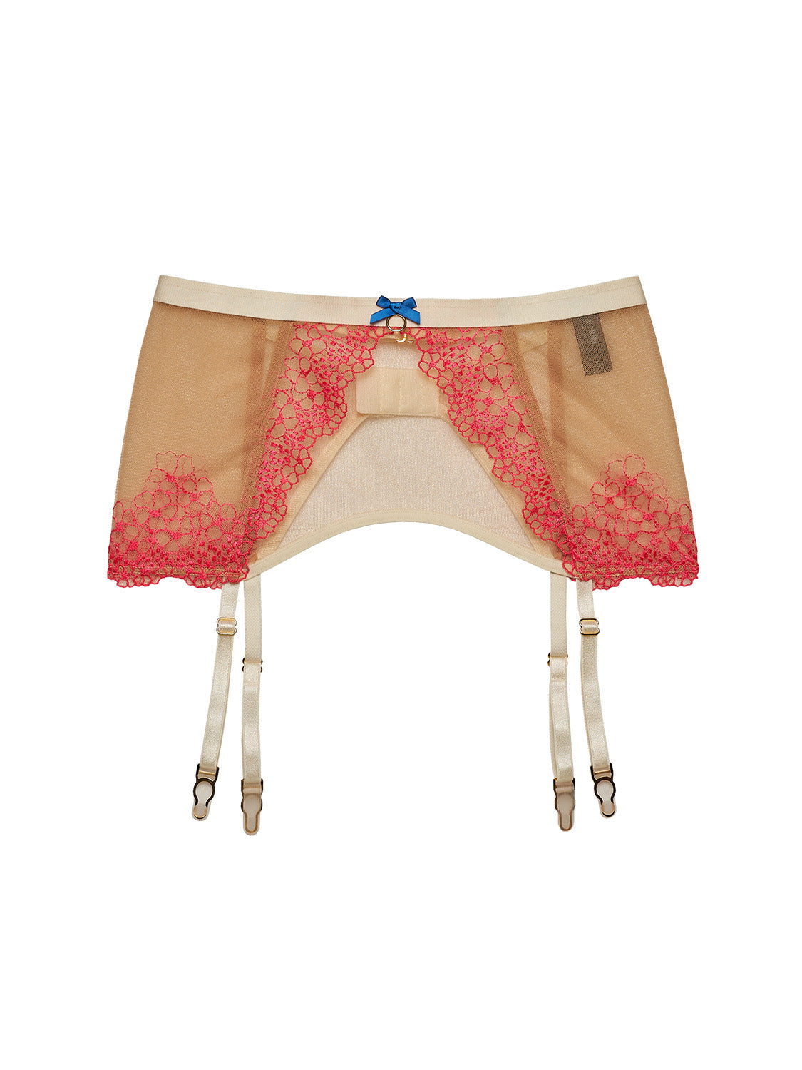neon pink opal Suspender