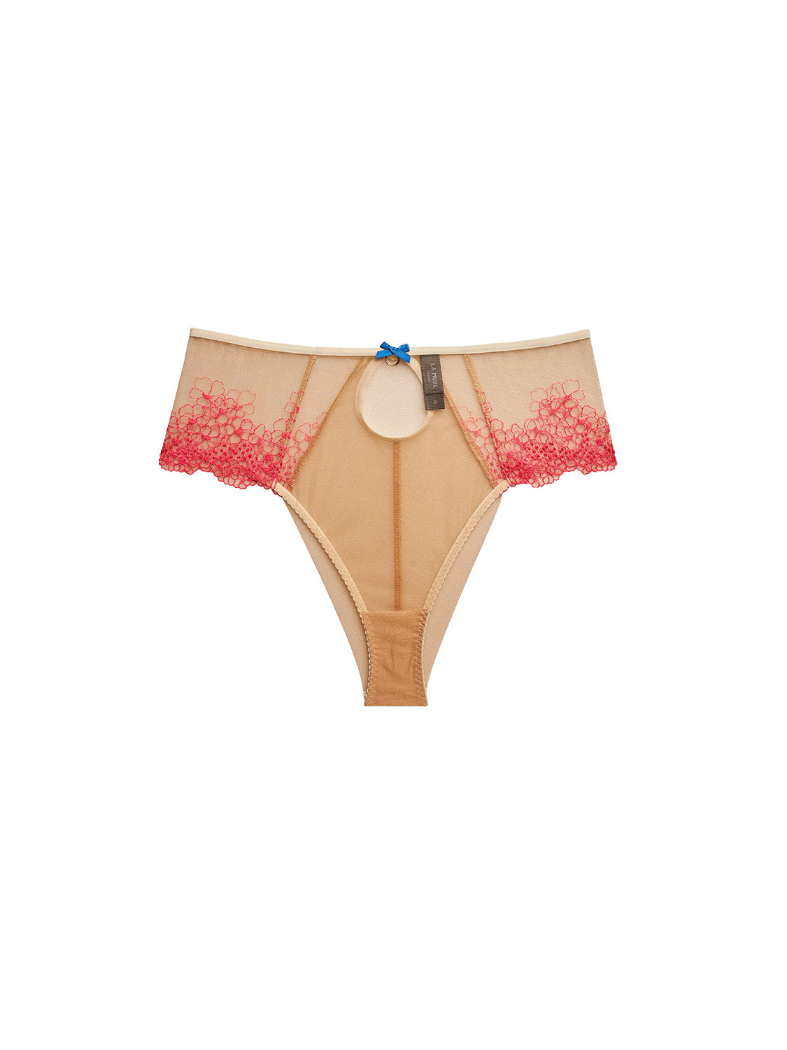 neon pink opal high waist