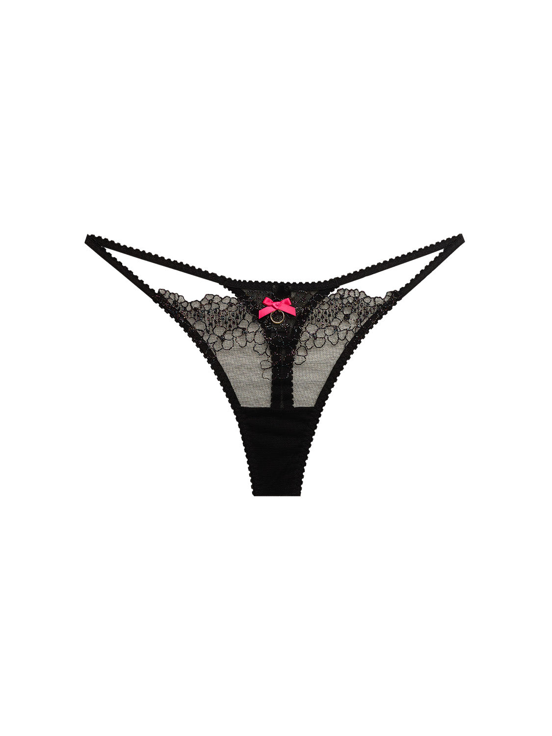 black rainbow opal string